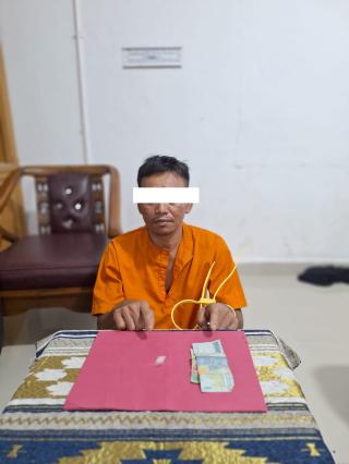 Polsek Mandau Tangkap Terduga Penyalahguna Sabu di Bathin Solapan, Pemasok Masuk Daftar Buronan